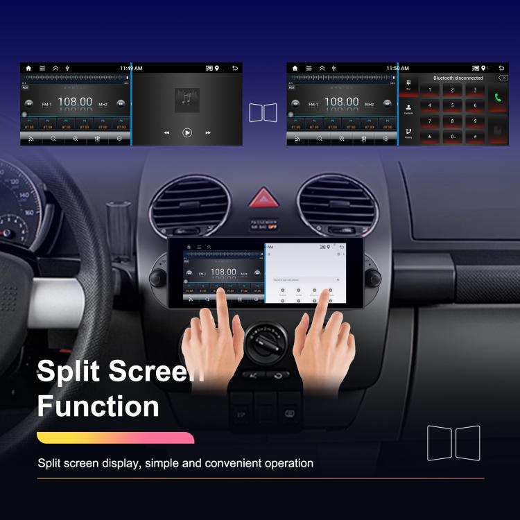 For Volkswagen Beetle 2002-2010 6.86 inch 2+64G Horizontal Screen Android Car Player, Standard, Standard+AHD+Microphone For Volkswagen Beetle 2002-2010 6.86 inch 2+64G Horizontal Screen Android Car Player, Standard, Standard+AHD+Microphone